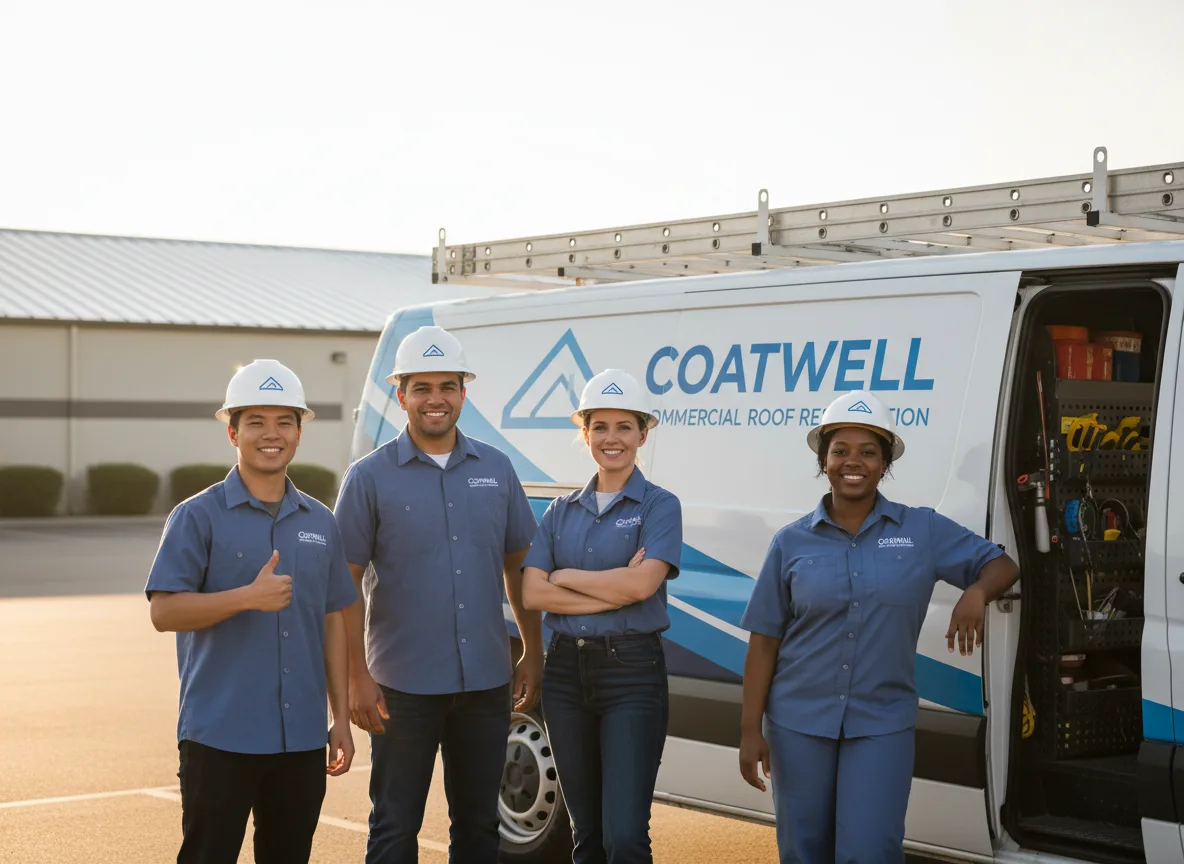 Commercial roof coating company in Minoa, NY